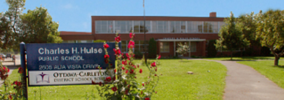 Picture of the front of Charles H Hulse School